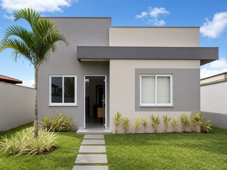 Casa de 40 m² com 2 quartos
